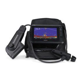 Garmin ECHOMAP? UHD2 73sv Panoptix? PS22-IF Ice Fishing Bundle